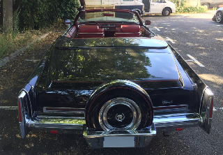 Cadillac Eldorado 1976 Noir