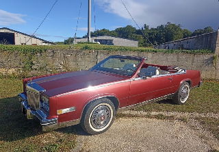 Cadillac eldorado biarritz 1985 bordeaux