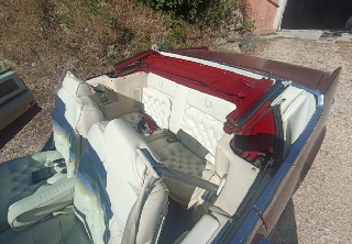 Cadillac eldorado biarritz 1985 bordeaux