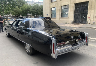 Cadillac Fleetwood Limousine 1976 Noire