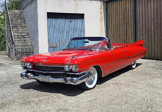 Cadillac Type 62 1959 rouge