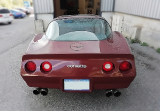 Chevrolet Corvette C3 1981 Bordeaux