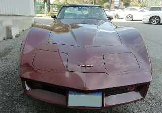 Chevrolet Corvette C3 1981 Bordeaux