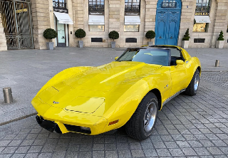 Chevrolet Corvette C3 Stingray 1977 Jaune