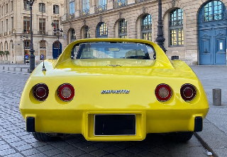 Chevrolet Corvette C3 Stingray 1977 Jaune