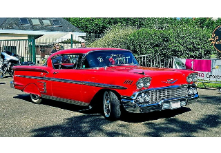 Chevrolet Impala 1958 Rouge 