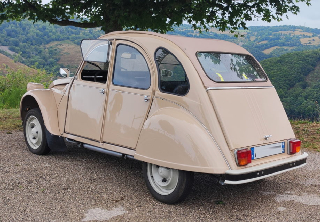 Citroën 2CV 1981 beige