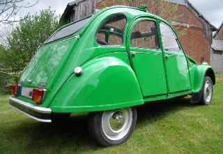 Citroën 2CV 6 1969 Vert