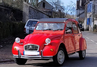 Citroën 2cv 6 Special 1990 rouge