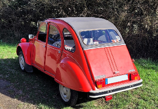 Citroën 2cv 6 Special 1990 rouge