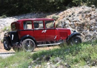 Citroën AC4 1929 Bordeaux/Noir