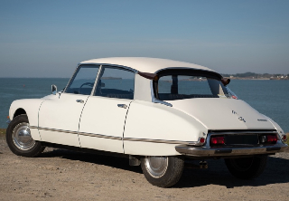 Citroën DS 1971 Blanc