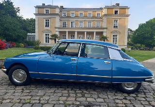 Citroën DS 1973 bleu métallisé