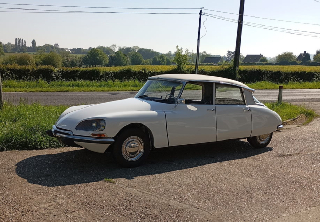 Citroën DS20  1969 Blanc meije