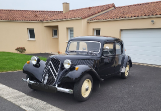 Citroën Traction 11B 1953 Noire