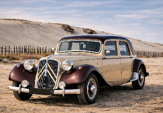 Citroën Traction  1952 Or/bordeaux