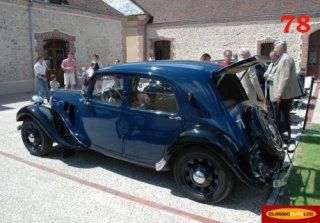 Citroen Traction 7C 1939 Bleu/Noir