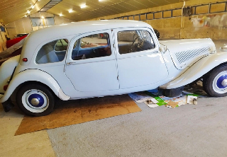 Citroën Traction Familiale 1956 Blanc