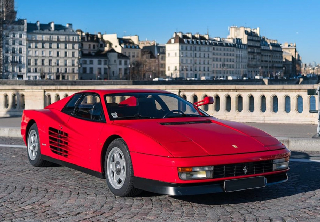 Ferrari testarossa 1984 rouge