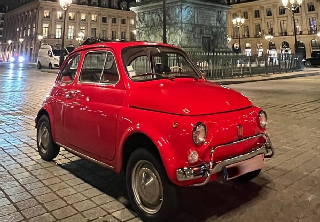 Fiat 500 1966 Rouge