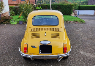 Fiat 500l 1971 jaune positano