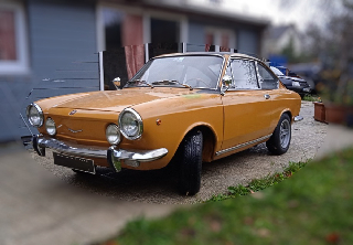 Fiat 850 SPORT COUPE 1969 Jaune Positano
