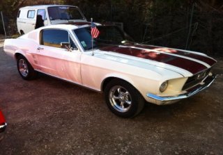 Ford Mustang 1967 Blanc