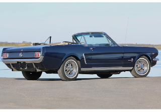 Ford Mustang 1965 Bleu marine