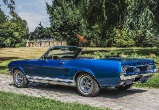 Ford Mustang 1965 Bleu