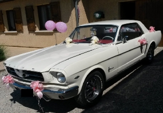 Ford Mustang  1965 créme