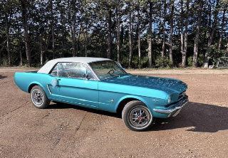 Ford Mustang 1965 Vert emeraude