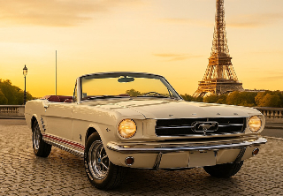 Ford MUSTANG 1966 BEIGE