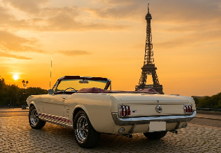 Ford MUSTANG 1966 BEIGE