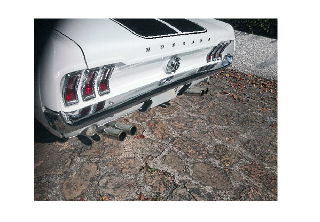Ford mustang 1967 blanc