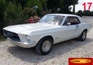 Ford  Mustang  1967 Blanc