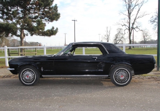 Ford Mustang 1967 Noire