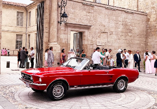Ford Mustang 1967 Rouge