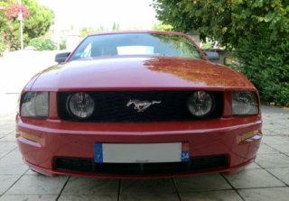 FORD MUSTANG 2005 ROUGE