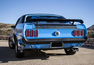 Ford Mustang Boss 302 1969 Bleue/Noire