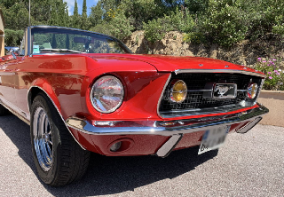 Ford Mustang GTA 1967 Rouge