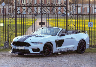Ford Mustang style Shelby GT 2018 Blanche & Noir