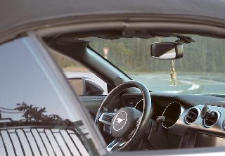 Ford Mustang style Shelby GT 2018 Blanche & Noir