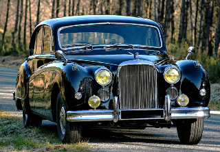 Jaguar MK IX 1960 Bleu Indigo