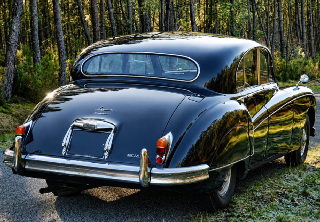 Jaguar MK IX 1960 Bleu Indigo
