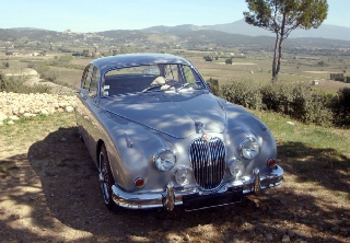 Jaguar mk2 1961 GRIS METAL