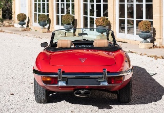Jaguar Type E  1974 ROUGE