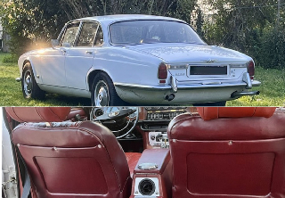 Jaguar XJ6 1972 Blanche 