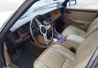 Jaguar xj6 serie3 1984 marron rose