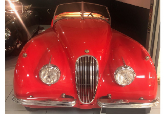 Jaguar XK 120 1952 Rouge