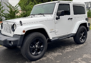 Jeep wrangler 2015 blanc